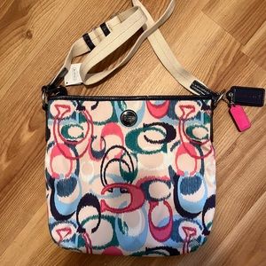 Coach ikat print crossbody